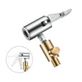 thumbnail image 1 of Adaptador de manguera de inflado de aire de neumático de aleación de Zinc, Conector de bomba inflable portátil para motocicleta, bicicleta y , Desinflado shamjiam Adaptador de manguera, 1 of 7