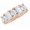 Rose Gold, variant on Houston Diamond District 1 Carat Gold 5 Stone Ring Natural Diamond Wedding Band Luxury Collection (D-E Color VS1-VS2 Clarity) 14K Yellow Gold Emerald Shape Size-9