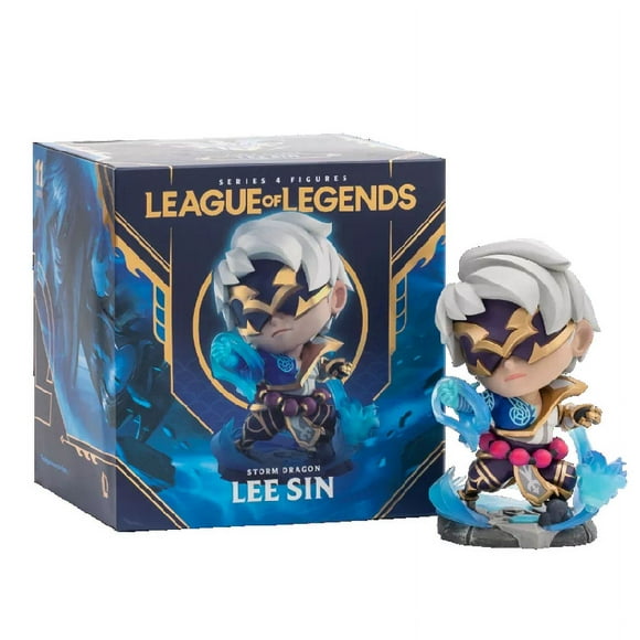 Original League of Legends Lulu Star Guardian Medium Statues the Fae Sorceress Anime Figures Toys Game Gifts PVC Action Model