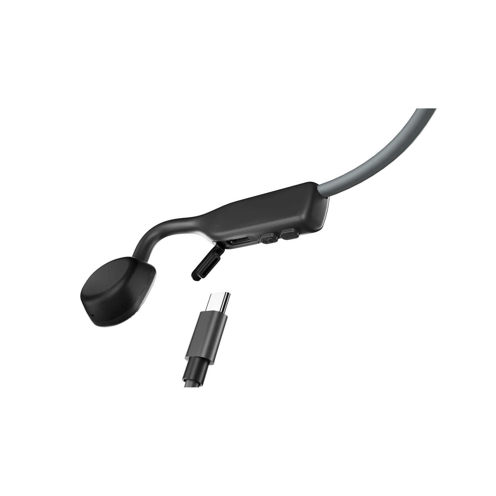 Shokz OpenMove - Open-Ear Design - Bluetooth Headphones for Sports - Grey