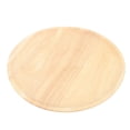 thumbnail image 2 of Platón Redondo de Madera, Limpieza Fácil de Madera Placa de Madera de Madera Elegante Para Reuniones Familiares Para Reuniones Familiarias, 2 of 7