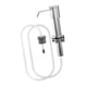 thumbnail image 1 of Dispensador de jabón para platos con dispensador de jabón integrado. Fácil de usar y portátil con extensión. Plata, 1 of 9