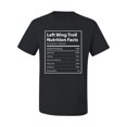 thumbnail image 2 of Left Wing Troll Nutrition Facts | Mens Graphic T-Shirt, Black, Small, 2 of 3