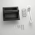 thumbnail image 2 of Recessed Wall Mounted Toilet Paper Holder Bathroom Tissue Holder Roll Paper Stand Storage Shelf, 2 of 3