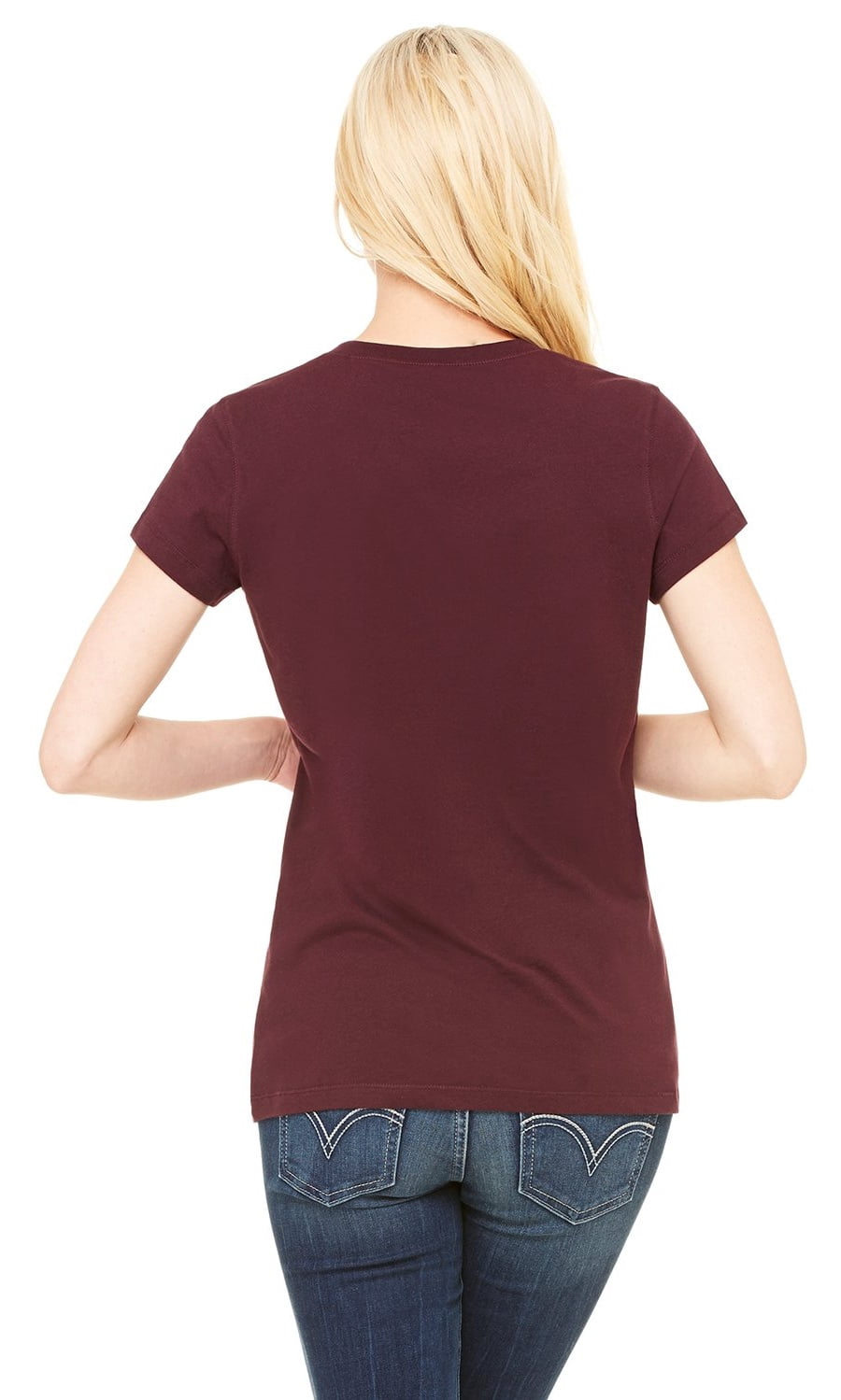 Women's Jersey Short-Sleeve V-Neck T-Shirt