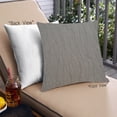 thumbnail image 1 of Ahgly Company Coussin Décoratif d'Extérieur à Textures Abstraites, 18 Po X 18 Po, 1 of 6
