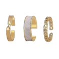 thumbnail image 1 of 3pieces Personalized Ring Adjustable Open Rings Open Twist Rings Jewelry Gift, 1 of 4