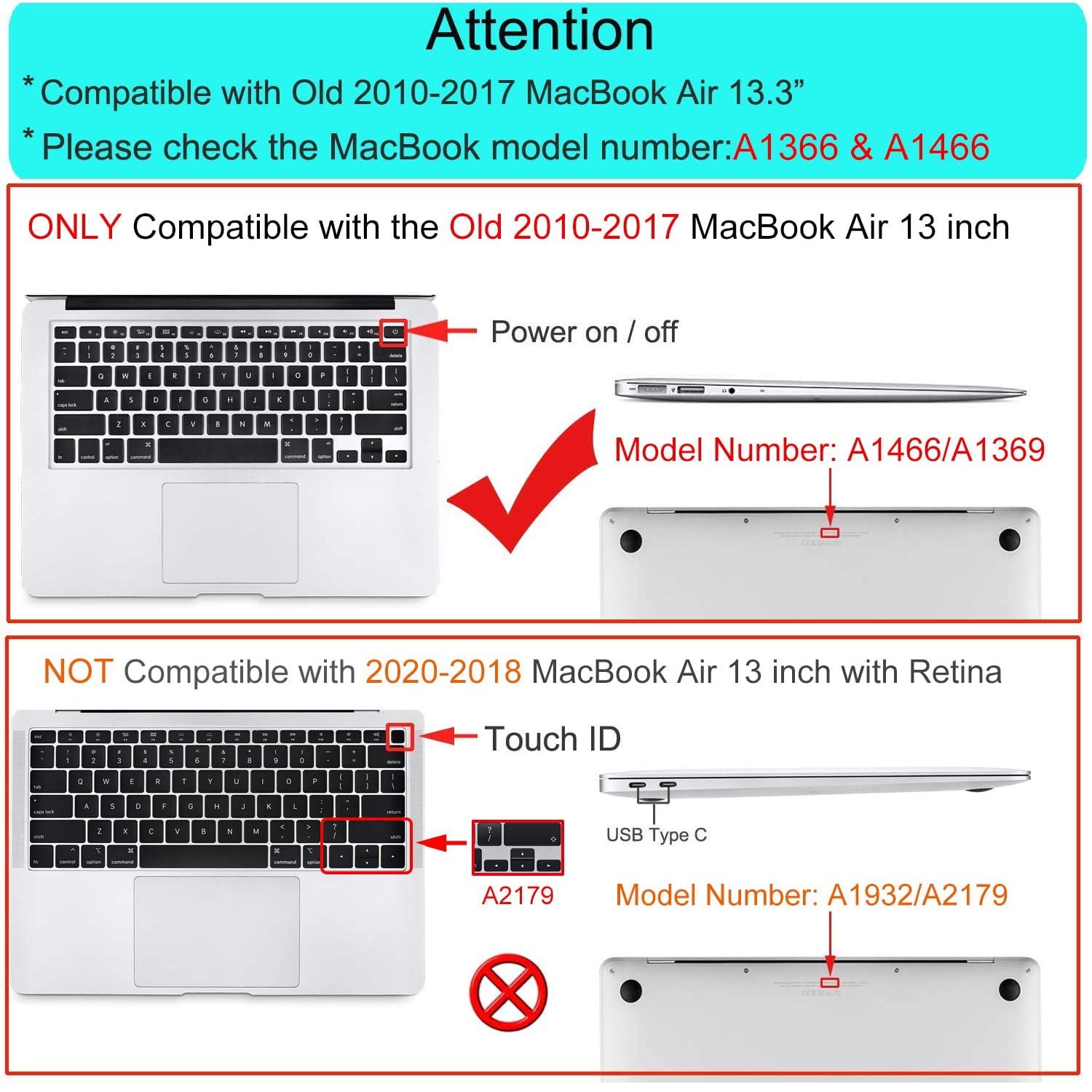 Mobigear Metallic - Apple MacBook Air 13 Pouces (2010-2019) Coque MacBook  Rigide - Or 10-8536791 