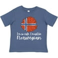 thumbnail image 3 of Inktastic I'm So Cute, I Must Be Norwegian Sunflower Norway Flag Boys or Girls Toddler T-Shirt, 3 of 5