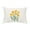 Yellow, variant on Simply Daisy, 14" x 20" Daffodils Rust Decorative Floral Outdoor Pillow