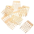 thumbnail image 4 of Peine para el cabello, adorno para el cabello en blanco, joyería para el cabello DIY para mujeres, accesorios para el cabello de metal, 10 27 cm, 4 of 9