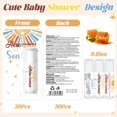 thumbnail image 2 of Bálsamo labial Sacubee Here Comes the Son Baby Shower, paquete de 30 unidades, 2 of 6