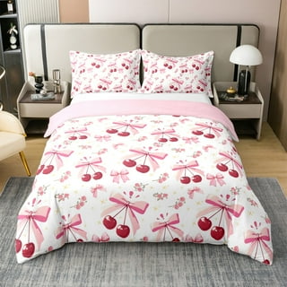 Couvre-lit enfant réversible Dempsy rose