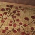 thumbnail image 3 of 10' x 14' Brown Floral Power Loom Area Rug, 3 of 10