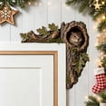 thumbnail image 4 of Velmasee Forest Animal Doorway Door Frame Decor, 2D Realistic Print Smooth Wood No-Drill Installation, Woodland Ornament for Home Wall Corner Fall Christmas Decor, 4 of 7