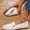 White, variant on Womens Classic Comfort Leather Penny Loafers, Casual Slip Ons Lightweight Walking Flats, Driving Mocs Boat Shoes, Summer Low Cut Shallow Mouth One Foot Flat Sole Shoes