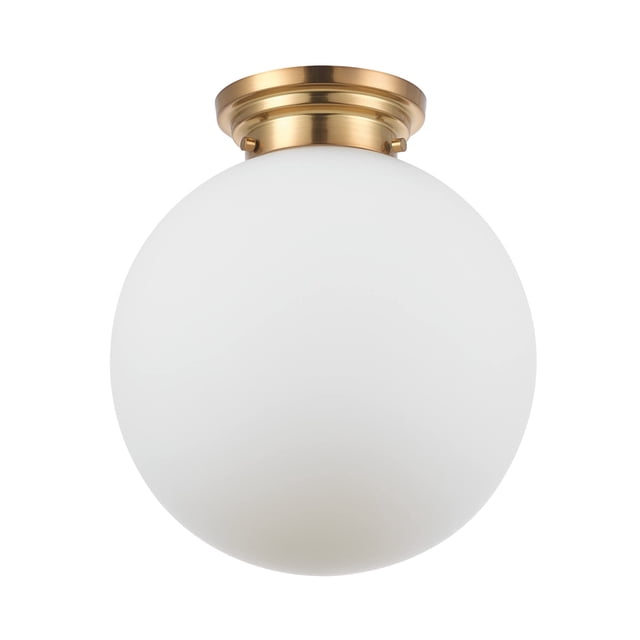 Luminaria GLOBE 65694 Portland Semi-Empotrada con Vidrio Opalino 120V