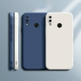 thumbnail image 2 of Funda Original Phone Case for Xiaomi Redmi Note 5 6 7 8 8T 9 9S Pro Matte Silicone Fundas Camera Protective Cover Cases Purple Redmi Note 9 Pro, 2 of 6