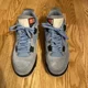 thumbnail image 1 of Men’s N I-K-E A i r-Jor-dan 4 Retro University Blue Size 10 CT8527-400 USED, 1 of 6