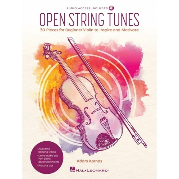 Open String Tunes: 30 Pieces for Beginner Violin Book/Online Audio, (Paperback)