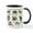 White/Black Inside, variant on CafePress - Tree Frogs Of North America Mug - 11 oz Ceramic Mug - Novelty Coffee Tea Cup