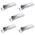 thumbnail image 1 of 5X SFP Optical Module Gigabit Single-Mode Optical Module SFP--LX-SM1310 20KM Dual Fiber 1.25G for H3C, 1 of 5