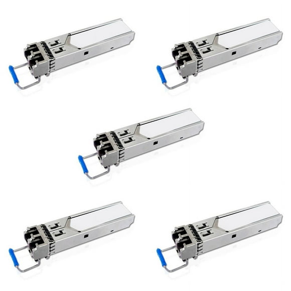 5X SFP Optical Module Gigabit Single-Mode Optical Module SFP--LX-SM1310 20KM Dual Fiber 1.25G for H3C