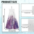 thumbnail image 7 of ZIATUBLE Marble Stripes Hand Towels for Kitchen Breathable Dish Towel Hand Towels Machine Washable Kitchen Towels Hand Towels for Bathroom Quick Dry Hanging Dish Towels Living Room, 7 of 7