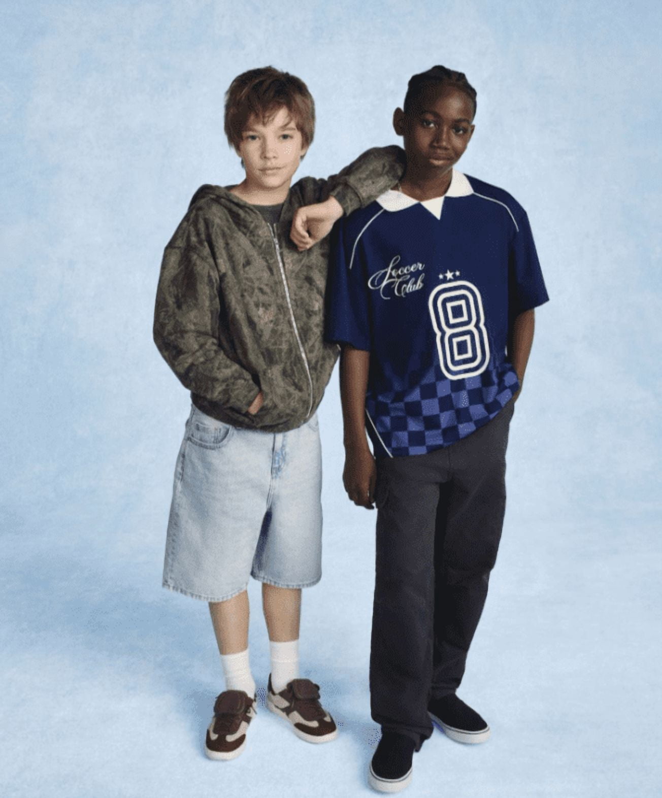 Weekend Academy Boys Soccer Jersey with Short Sleeves, Sizes 4-18