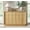 oak, variant on Wetalus 6 Drawer Mid-Century Dresser, 47" Wood Chest of Drawers, Storage Organizer for Bedroom,Walnut