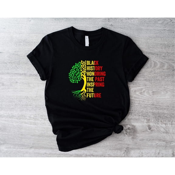 Prime Delica Black History Honoring The Past Inspiring The Future T-shirt, Black History Month Shirt, African American Tee, Vibes T-shirt