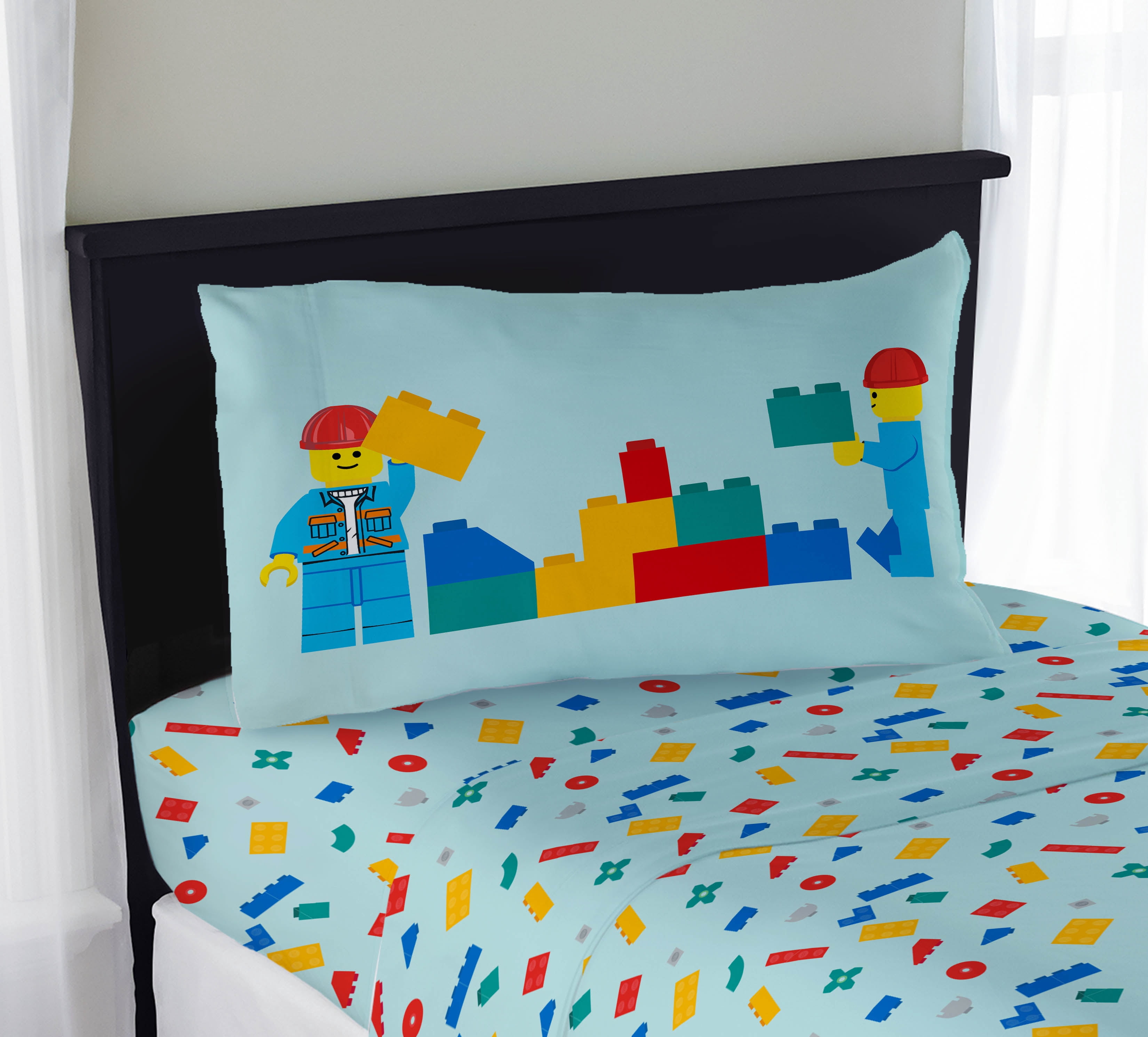 LEGO® Kids 3-Piece Multicolor Bed Sheet Set, Twin