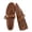 Cognac, variant on Cushionaire Wit Hand Woven Flats for Women | Mary Jane Ballet Flats with Adjustable Braided Buckle Strap | Classic Woven Flat Design for Everyday Casual Outfits