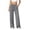 *Gray, variant on VBVC Women's Elastic Waist Wide Leg Lounge Pants , Soft Stretchy Summer Pants For Women , Ladies' Button Detail Sweatpants with Pockets,Army Green,S-2XL
