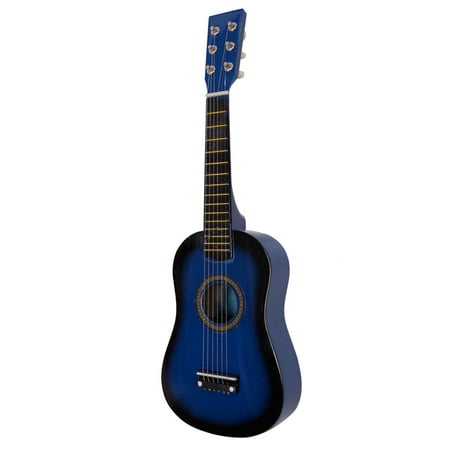 GLivingAcoustic Folk Classic Guitar 23 inches  for Beginners Student Adults Player 6 Strings  with Pick Strings