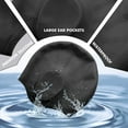 thumbnail image 3 of Adult High Elastic Swimming Cap, Men's Women's Waterproof Swimming Pool Cap, 3 of 5