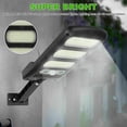 thumbnail image 1 of Luces de seguridad solares LED de 213 W, sensor de movimiento, luces exteriores impermeables, paquete de 2, ajustables a 180° para pared, jardín, calle y porche, 1 of 5