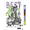 Premium Poster & Clip Bundle, variant on Disney Tim Burton's The Nightmare Before Christmas - Group Sketch Wall Poster with Push Pins, 14.725" x 22.375"
