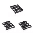 thumbnail image 1 of 18650 Soporte de batería 3x Soporte cilíndrico antivibración de seguridad 20 piezas, 1 of 9