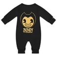 thumbnail image 2 of Bendy And The Ink Machine Baby Long Sleeve Footless, Infant Playsuit Romper Jumpsuits for Boys Girls, 2 of 8
