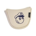 thumbnail image 2 of Destyer Golf Putter Head Cover Magnetic Closure shape Club Golf Golf Accessories Covers L orange PU beige semicircular M, 2 of 6