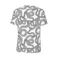 thumbnail image 3 of Rocae Snake for Breathable Men's Baseball T-Shirt Fashionable Casual Baseball Jersey, Moisture-wicking Sportswear Large, 3 of 9