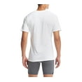 thumbnail image 2 of Men's Hanes U9T1W4 Stretch Crew T-Shirts - 4 Pack (White XL), 2 of 2