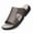 Light Brown-1, variant on Men's Summer Fashion Sandals, Breathable Beach Shoes with Open-Toe Design, Comfortable Outdoor Slip-On Sandals for Summer