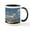 White/Black Inside, variant on CafePress - Beautiful Psalm 23 - 11 oz Ceramic Mug - Novelty Coffee Tea Cup