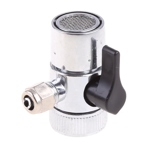 LAIQIEN Kitchen Sink Faucet Water Diverter for Valve Replacement Part Adapter Antirust