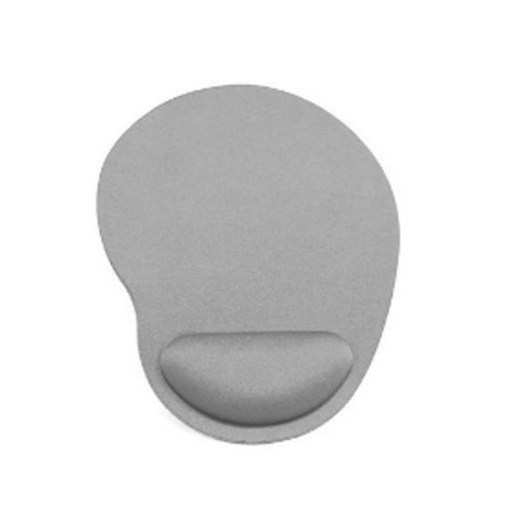 CCOCC Mouse Pad with Wrist Support,Soft Memory Foam Desk Mat,Ergonomic Design Gaming Mouse Pad,Gray