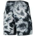 thumbnail image 3 of Men's New Era Black New York Knicks Fleece Tie-Dye Shorts, 3 of 3