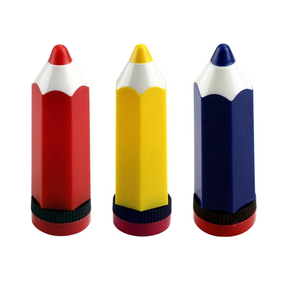CCOCC 3Pcs Pencil Sharpener Manual,Manual Design Cute Pencil Sharpener,Single Hole Crayon Style Handheld Pencil Sharpener,Mix1