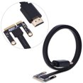 thumbnail image 1 of HD Multimedia Interface To Mini PCI-E Cord, HD Multimedia Interface To Mini PCI-E, 70Cm / 27.56Inch Length Strong Non-Professional Use for Professional Use PC General Purpose, 1 of 7